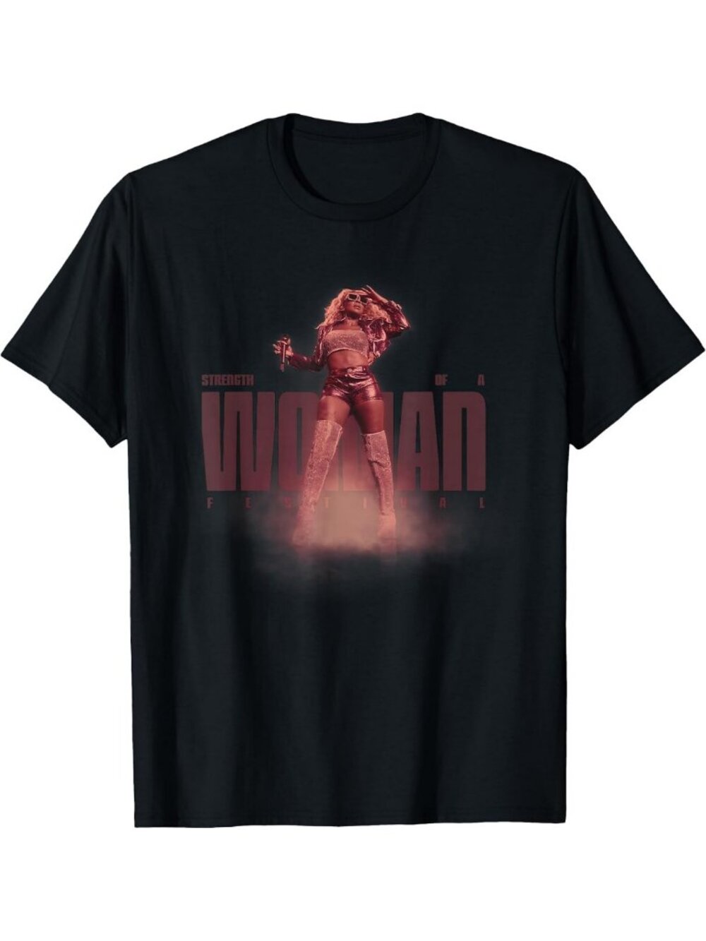 Empowering Women's Graphic Tee - Strength of a Woman T-Shirt, Casual Style